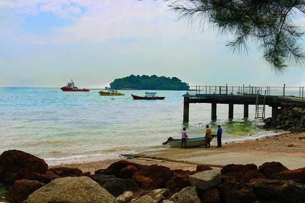 Seascape in Port Dickson Malaysia